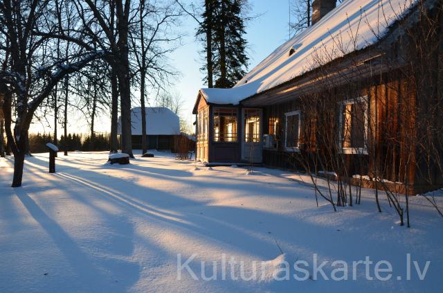 Kalna Kaibēni ziemā.